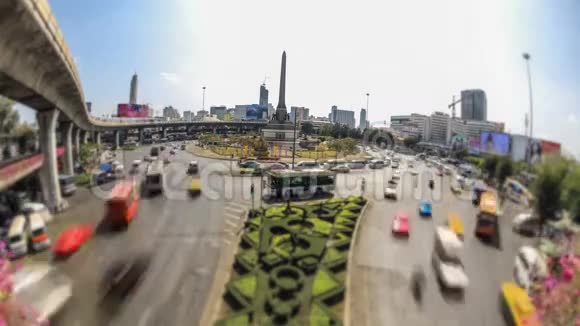 城市交通时间流逝曼谷视频的预览图