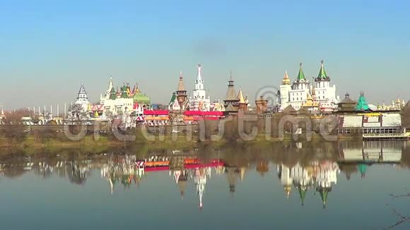 莫斯科伊兹梅洛沃的克里姆林宫视频的预览图