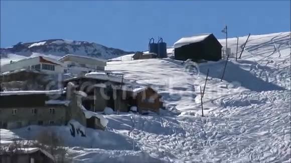 智利圣地亚哥滑雪胜地视频的预览图