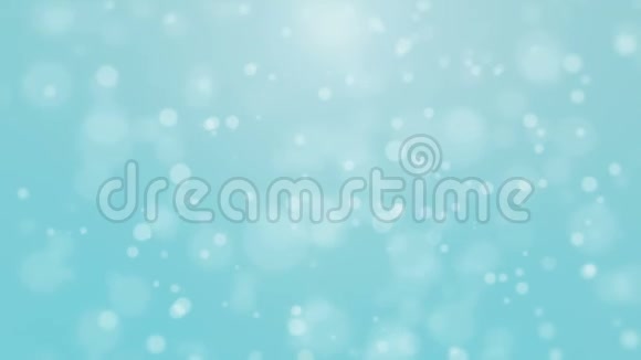 喜庆的绿松石蓝色发光背景视频的预览图