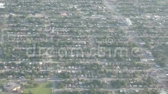 迈阿密佛罗里达的鸟瞰图视频的预览图