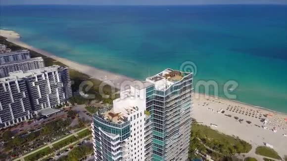 建造空中迈阿密海滩视频的预览图