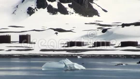 南极洲美丽的风景视频的预览图