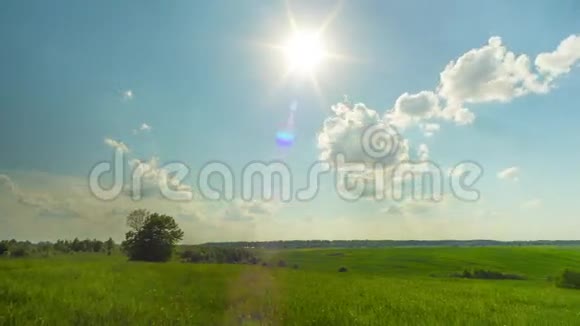 夏日的风景和阳光尽收眼底视频的预览图