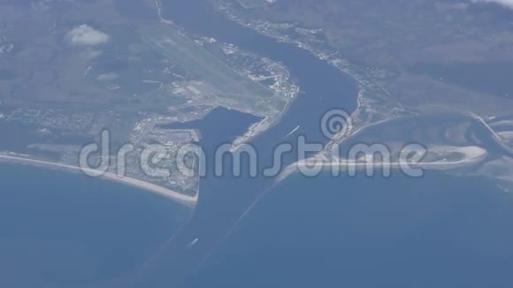 佛罗里达海岸线鸟瞰图视频的预览图