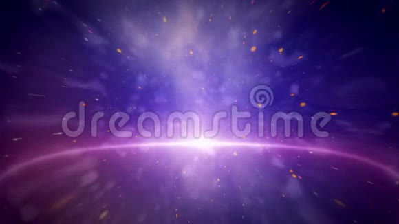蓝色银河动画视频的预览图