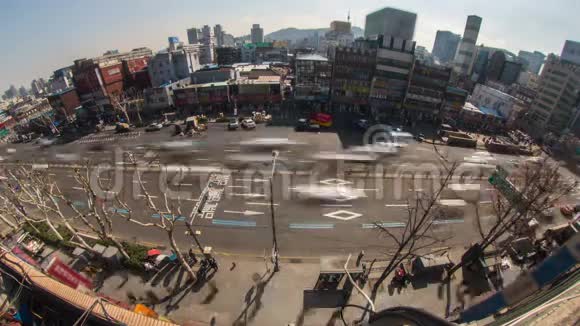 首尔市江南市中心视频的预览图