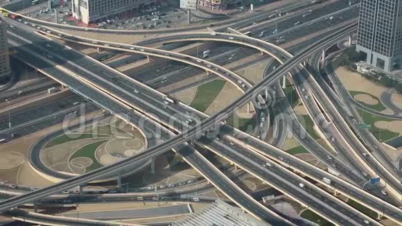 迪拜市区交通阿联酋视频的预览图