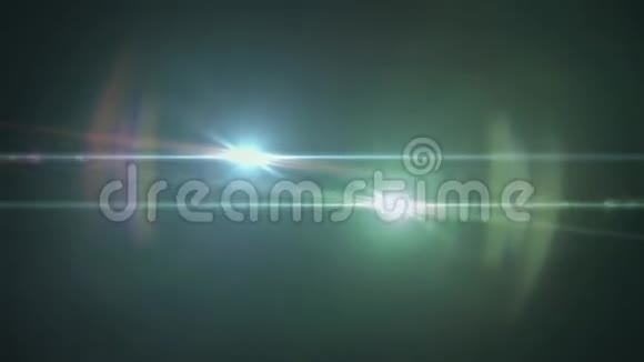 渐变圈移动灯标志介绍动画光学镜头星光耀光圈背景新品质自然视频的预览图