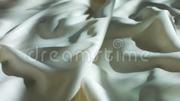 光滑的婚纱面料背景视频的预览图