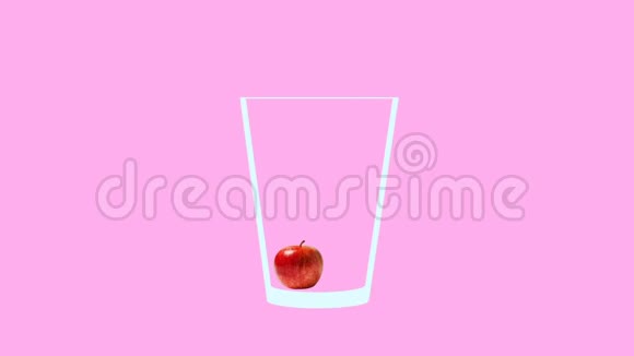 新鲜水果鸡尾酒动画视频的预览图