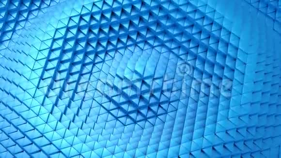 三角形形成了一个波视频的预览图