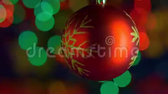 圣诞节和新年装饰视频的预览图