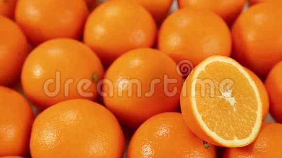 美丽的橙色水果视频的预览图