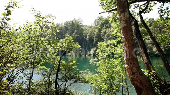 普利特维国家公园的美丽景观视频的预览图