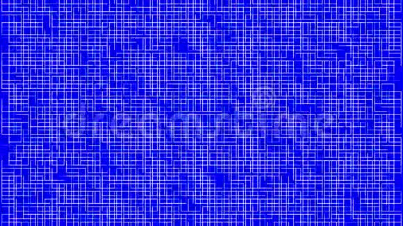 蓝色上的抽象运动背景视频的预览图