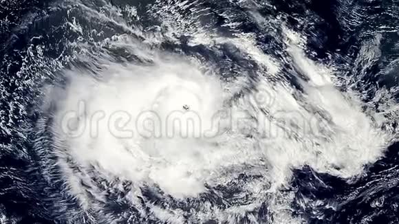 飓风风暴龙卷风卫星观景美国宇航局提供的这幅图像的元素视频的预览图