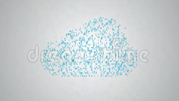 云计算概念4k视频视频的预览图