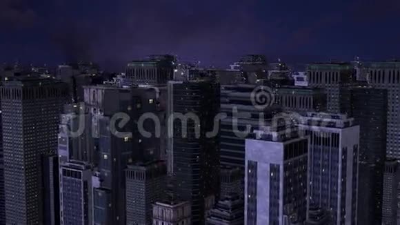 夜晚的城市视频的预览图