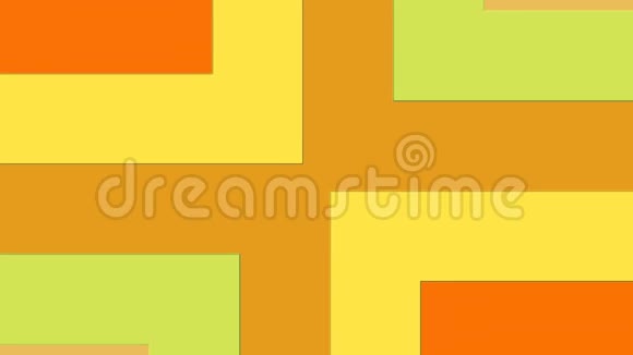 抽象彩色电脑动画背景视频的预览图