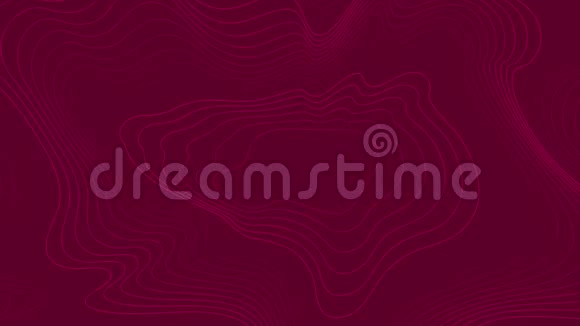 明亮的紫色抽象波浪图案视频动画视频的预览图