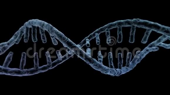 DNA链抽象的科学背景3D绘制视频的预览图