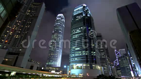 夜间公司大楼视频的预览图