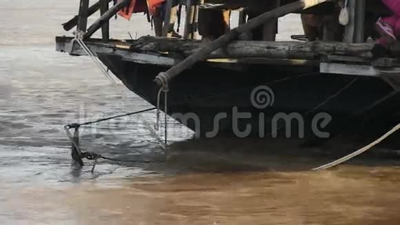 渡船湄公河柬埔寨视频的预览图