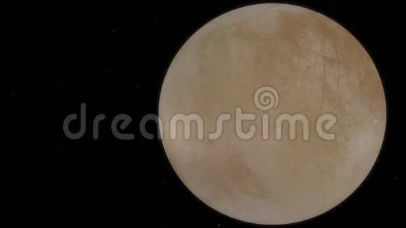 欧罗巴月旋转时移和木星转换视频的预览图