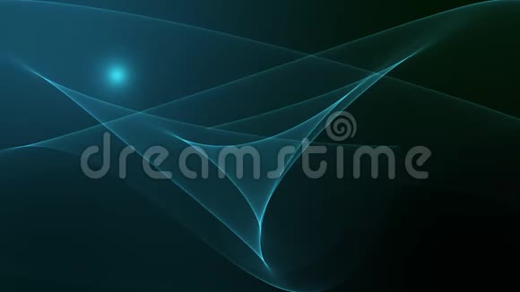 梯度背景上的蓝色抽象波视频的预览图