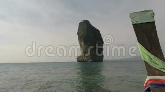 泰国南部的热带海湾视频的预览图