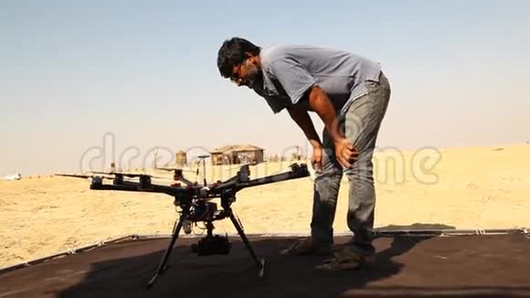 空中无人机与行动相机视频的预览图