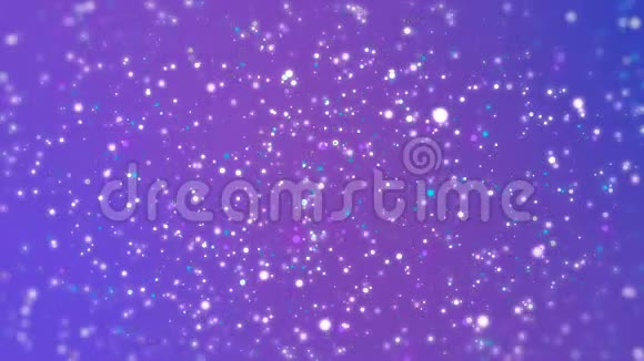 紫色闪光背景闪烁的光粒子视频的预览图
