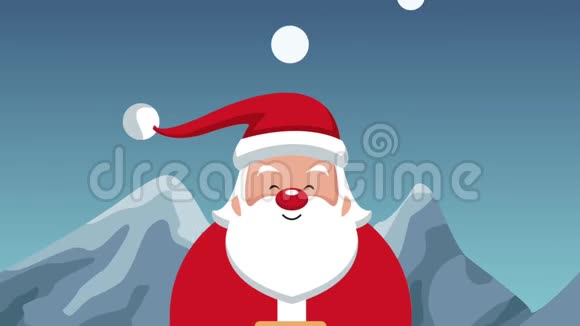 圣诞老人和圣诞高清动画视频的预览图