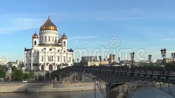 莫斯科耶稣基督救世主大教堂视频的预览图