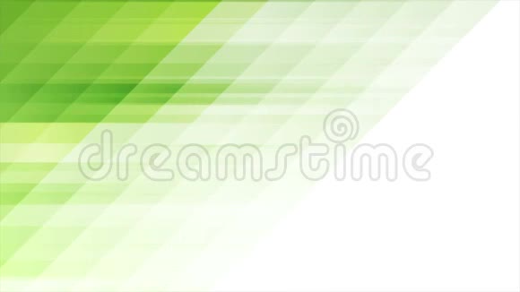 绿色技术最小几何抽象运动背景视频的预览图