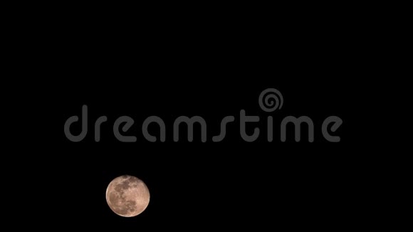 月亮从夜空中升起视频的预览图