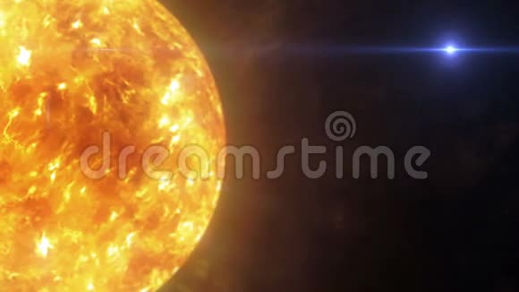 太阳旋转和粒子视频的预览图