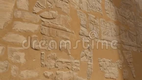 卡尔纳克神庙城墙的一部分视频的预览图
