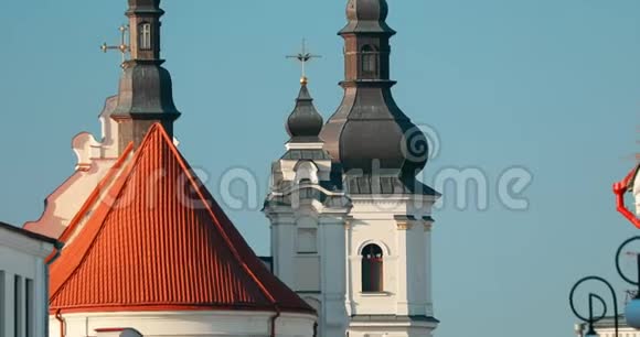 白俄罗斯布列斯特地区宾斯克圣母玛利亚之名大教堂和灰袍修道院著名的视频的预览图