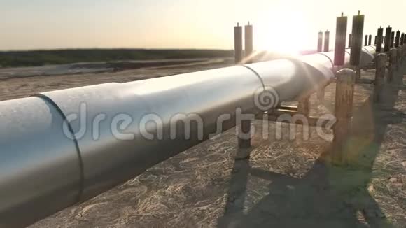 天然气或炼油厂石油管道视频的预览图