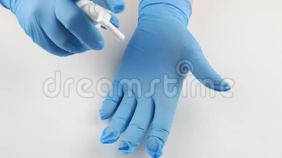 加工医用手套含酒精物质视频的预览图