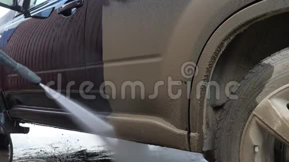 汽车用高压水冲洗视频的预览图