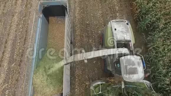 Bryansk地区的特殊农业机械收获视频的预览图