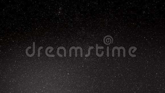 恒星延时夜空背景灰色自然暗星系空间视频的预览图