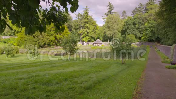 大力士花园景观小径苏格兰视频的预览图