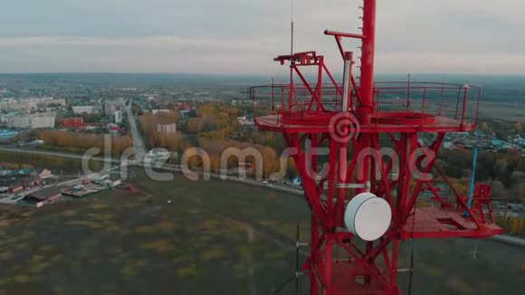 位于布拉戈维什切斯克的尖顶电视塔视频的预览图