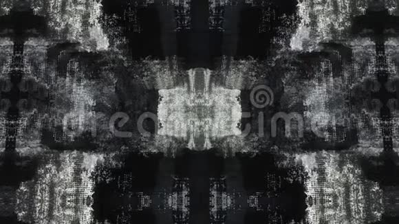 抽象视差背景黑白色花岗岩大理石图案抽象斑点视频的预览图