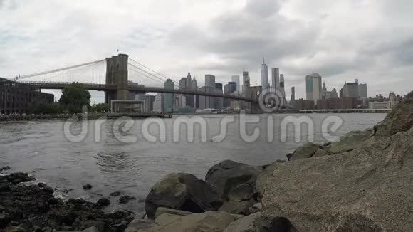 布鲁克林大桥和曼哈顿岛视频的预览图