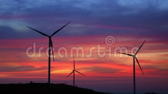 泰国风力发电厂视频的预览图